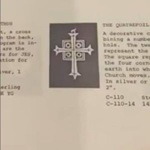 James Avery Quatrefoil Cross